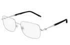 New Montblanc MB0072O 002 55MM Silver Black Eyeglasses Frames Only Italy. Price: $219.90.