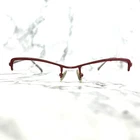 Ray-ban RB8535 1034 Eyeglasses Rectangular Red Half Rim Frames 50-19-135 Pre-owned. Price: $35.98.