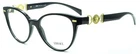 Versace Mod 3334 GB1 53MM Eyewear Frames Rx Optical Eyeglasses - Italy New. Price: $149.86.