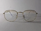 Ray-ban RB3548 Hexagonal Eyeglasses Legend Gold Clear Lens Frames 51-21 New. Price: $91.00.