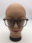 Zenni 7841425 Eyeglasses Optical Frame 55-17-143 Tortoiseshell Square New. Price: $12.99.