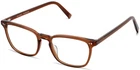 Warby Parker Elias Square Eyeglasses Frames Cacao Crystal Medium 51-18-145MM Nwt New. Price: $78.50.
