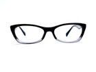 Prada Black Clear Gray Cat Eye Retro Glasses Italy VPR15P ZYY-101 53 16 135 Pre-owned. Price: $98.00.