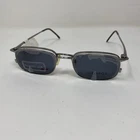 George Eyewear Mdx S-2435 Grey 20 Flex Hinge 52/19/145 W/ Polarized Clip BS50 New. Price: $75.00.