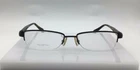 Valentino 5593 Black 0NJX Metal Semi Rim Eyeglasses Frame 50-16-130 Italy New. Price: $95.60.