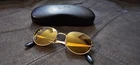 Ray Ban RB6343 2860 Gold Metal Round 47-19 140 With Polaroid Sunglasses Mirror New. Price: $79.99.