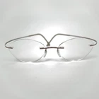 Silhouette 6683 6057 Rose Pink Titanium Eyeglasses Frame 48-19-140 Eyewear Pre-owned. Price: $62.99.