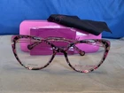 New Women's Betsey Johnson Eyeglass Frame Destiny Rose Plastic 53-17-140. Price: $79.95.