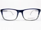 New Emporio Armani EA3120 5572 Mens Eyeglasses Frames Blue/green Rectangle 55/18. Price: $124.99.