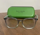 Kate Spade Hermione/g Eyeglass Frames Transparent Blue/green Pjp 52-18-140 Pre-owned. Price: $55.00.