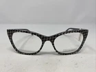 Lulu Guinness L915 Blc 53-17-140 B:36 Black Full Rim Eyeglasses Frame FA76 New. Price: $60.00.