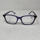 Carolina Herrera Ch 0065 E53 52-17-145 Purple Clear Flex Hinge Eyeglasses 5721 New. Price: $100.00.