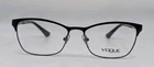 Vogue 3987B Women's Eyeglass Frames 52-16-135- Black Authentic New. Price: $135.00.
