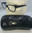 Chanel Glasses 3322 Quilted Black Gun Metal Oval Italy 501 53 140 10776565 Pre-owned. Price: $179.99.