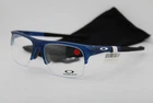 New Oakley OX8061-0456 Plazlink Blue Silver Black Authentic Eyeglasses 56-19. Price: $172.20.