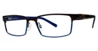 Modern Optical Modz Titanium Magnum Eyeglasses 58-19-145 Brn/blu W/ Soft Case New. Price: $34.95.
