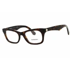 Burberry Women's Eyeglasses Dark Havana Rectangular Frame, 50MM 0BE2422 3002 New. Price: $141.99.