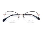 Charmant XL2167 Black Women New Authentic Half Rim Eyeglasses Frames 50-17-135. Price: $167.20.