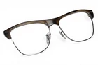 Ray Ban RB4175 Clubmaster Oversized Tortoise Matte/ Gunmetal Front Frame Face New. Price: $99.98.