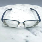 Nike 8171 707 400 Satin Blue Rectangular Full Rim Eyeglasses Frames 55-17-140 Pre-owned. Price: $54.99.