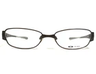 Oakley Eyeglasses Frames Poetic 4.0 Polished Chocolate Brown Oval 52-16-132 New. Price: $99.99.