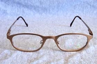 Looking Eyeglass Frames 7339 Matt Brown 48-19-145 New. Price: $35.00.