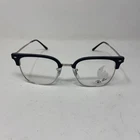 Ray-ban New Clubmaster RB7216 2000 51-20-145 Black Silver Eyeglasses NS34. Price: $63.75.