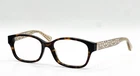 Coach Hc 6049 5152 Dark Tortoise Crystal Brown Eyeglass Frames 52-16-135 New. Price: $78.30.