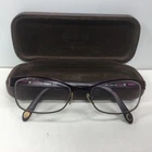 Fossil Eyeglasses Libby 0JJU 135 52 17 5-1 Flex Hinges Purple Frames W/ Case Pre-owned. Price: $26.77.
