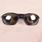 Ray-ban RB2046 Cutters 629/6G Eyeglasses Blue Wrap Frames Only 53-19-135 Italy Pre-owned. Price: $59.97.