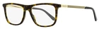 Gucci Classic Rectangular Eyeglasses GG0691O 002 Havana/gold 54MM New. Price: $179.00.