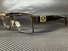 Versace VE1274 1436 Matte Black Rectangle Men's 55 Mm Eyeglasses New. Price: $162.40.