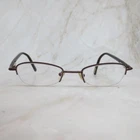 Ted Baker Eyeglasses Frame Scuffler B113 Women's Burgundy Half Rim 46-20-135 Pre-owned. Price: $29.69.