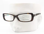 Tiffany Eyeglasses Tf 2070B 8015 Brown Tortoise With Crystals No Case New. Price: $119.50.