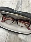 Vogue VO2768-B Women's Designer Glasses Purple/burgundy Frame, Rectangular Eye Pre-owned. Price: $18.00.