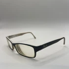 Ray Ban Rb 5144 2057 Eyeglasses Frame Only 52-16-135 Black/white Rectangle Pre-owned. Price: $24.98.