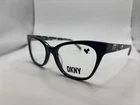 Dkny 5058 001 52/17 140 Women Black Cat Eyeglasses A2959 New. Price: $59.00.