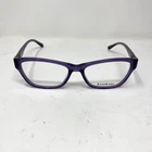 Bebe Eyewear Lioness BB5087 505 Plum Purple Crystal 53-16-135 Flex Hinge 287C New. Price: $60.00.