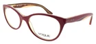 Vogue 2962 2313 Women's Eyeglasses Frames Cat 51-17-135 Red / Fuchsia New. Price: $35.91.