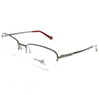 Arnette Eyeglasses Frames MOD.6084 502 Silver Half Rim Square 52-18-135 New. Price: $39.99.