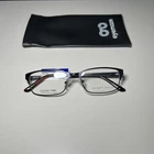Perry Ellis Eyeglasses Frames PE353A-3 Navy Blue Brown Tortoise 51-18-135 New. Price: $95.00.