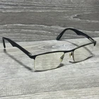 Carrera 6623 Eyeglasses Half Rim Black Metal Rectangular 52-19 140 Mens Pre-owned. Price: $23.95.