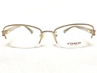 New Coach HC5059 9198 Kacey Womens Sand Sepia Rectangle Eyeglasses Frames 52/18. Price: $79.99.