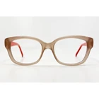 Gucci Gg 3615S 6L9D8 54-17-135 Beige Red Women Eyeglasses Frame Pre-owned. Price: $119.99.