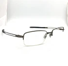 Oakley Eyeglasses Frame Frag OX5045-0353 Pewter Rectangle Half Rim 53-19-140 Q12 Pre-owned. Price: $34.99.