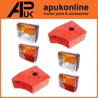 2X Front Rear Combo Lights & Brackets For Ferguson TEA20 TED20 TEF20 Tractor New. Price: $106.86.