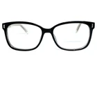 Zenni 126221 Eyeglasses Frame Black Full Rim 54 15 140MM Square Horn H17427 Pre-owned. Price: $36.09.