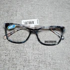 True Religion TRUT001 Eyeglass Frames Gray Tortoise 53-16-140 Round Nwt New. Price: $39.99.