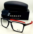 Oakley Exchange Reading OX8055-0456 56-17 Black & Red Frames Eyeglasses New. Price: $239.99.