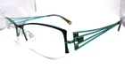 Fysh 3448 727 Green 52-18-135 Half-rim Womens Eyeglasses Frames Pre-owned. Price: $26.54.